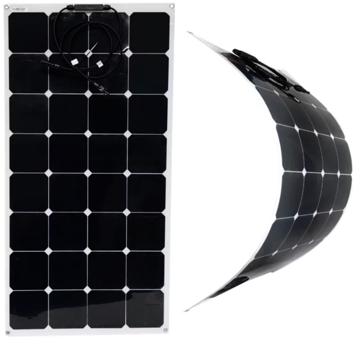 Panou solar flexibil monocristalin portabil 100W 1060x535x2,8mm BK87483, 1,80kg