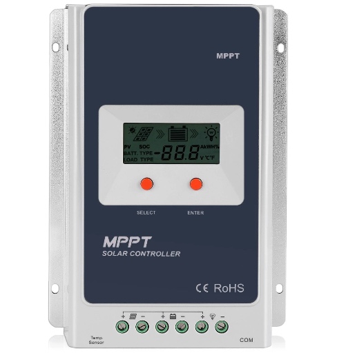 Regulator/controler solar EPEVER, model MPPT 40A , 12V 24V, maxim 1040 W, TRACER4210AN